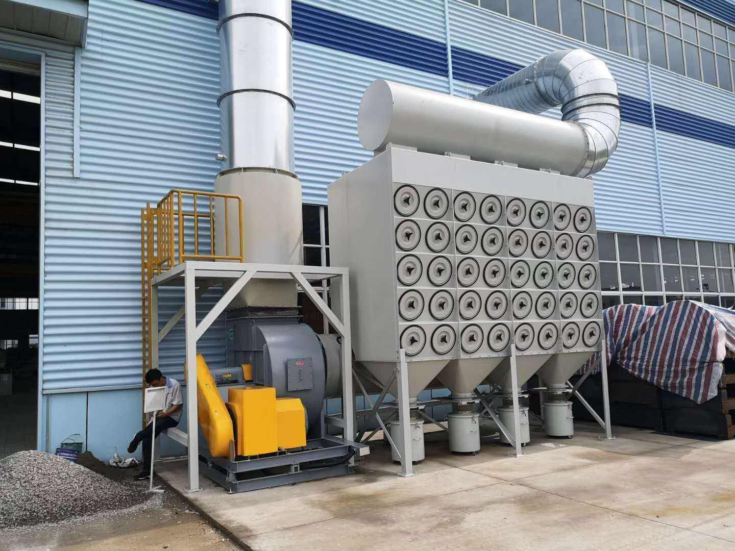 混凝土搅拌站滤筒除尘器选用的材质